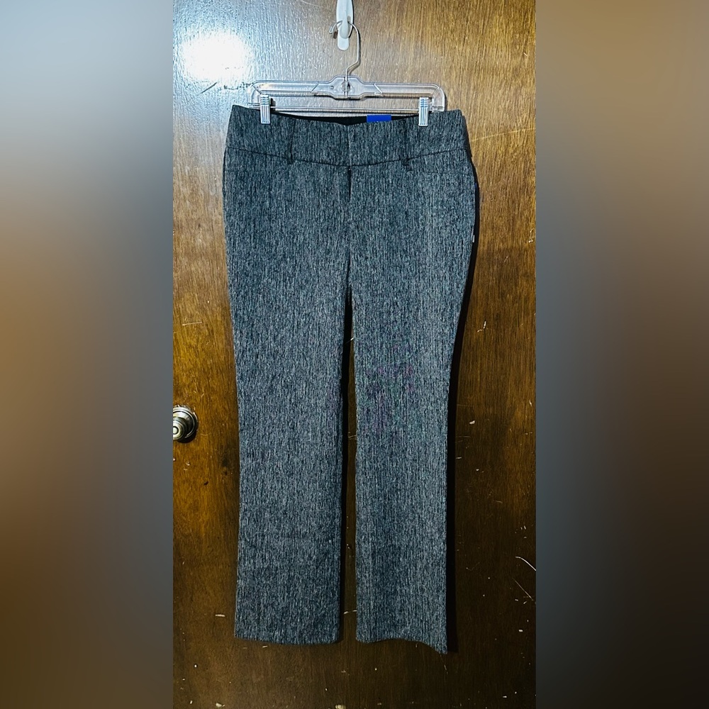 Apt. 9 Charcoal Textured Trousers